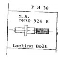 Mixing Arm Locking Bolt RH Mixing Arm Locking Bolt RH